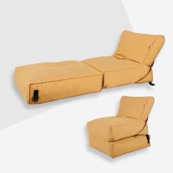 BEAN BAG BED CHAIR BEIGE (FLIPPER)
