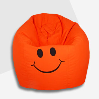 SMILEY BEAN BAG ORANGE
