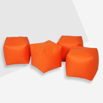 Plain Dice Shape Stool Footer