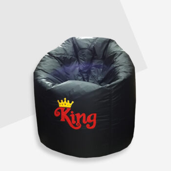 KING EMBROIDERY BEAN BAG