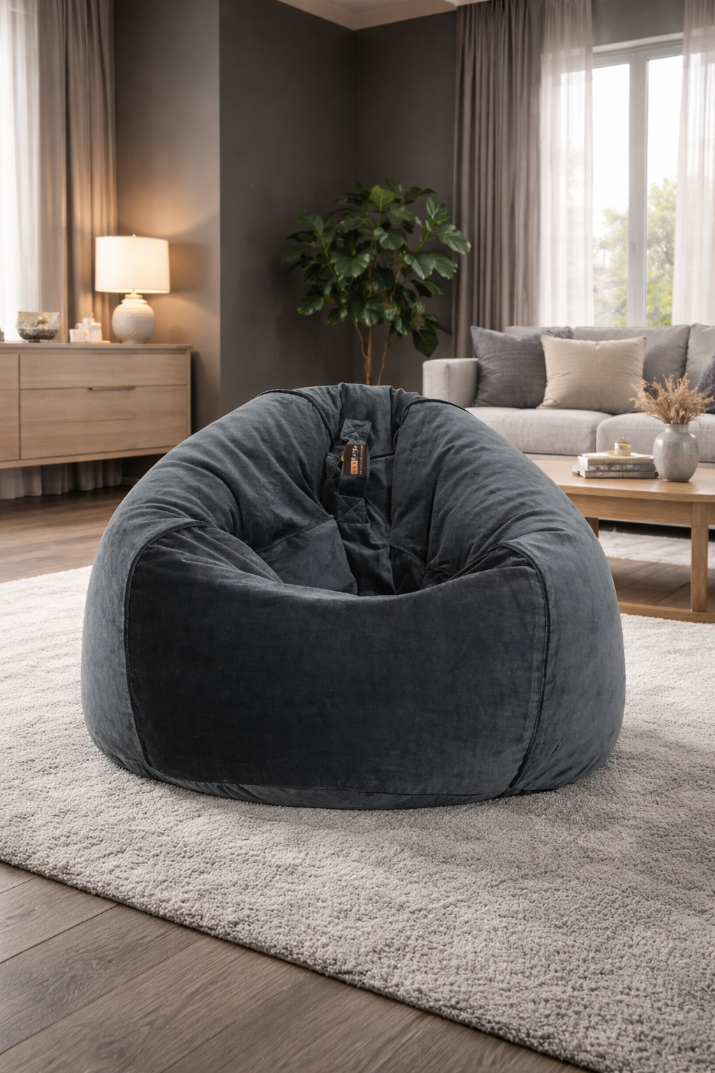 Velvet Bean Bags