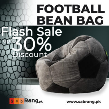 KING SIZE FOOTBALL BEAN BAGS
